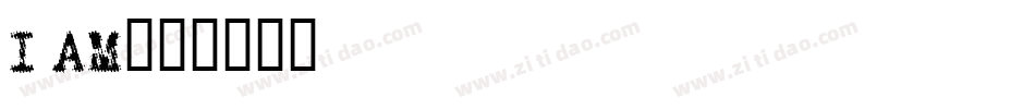 I am字体转换